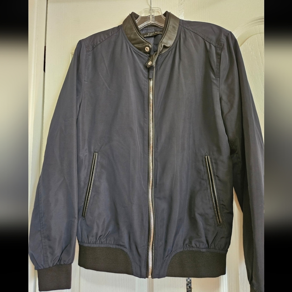 ZARA mens bomber jacket